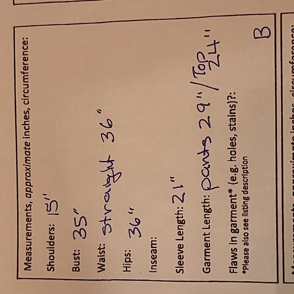 Simon Chang PJ Pyjama set - 2 pc top and bottom - Picture 12 of 13